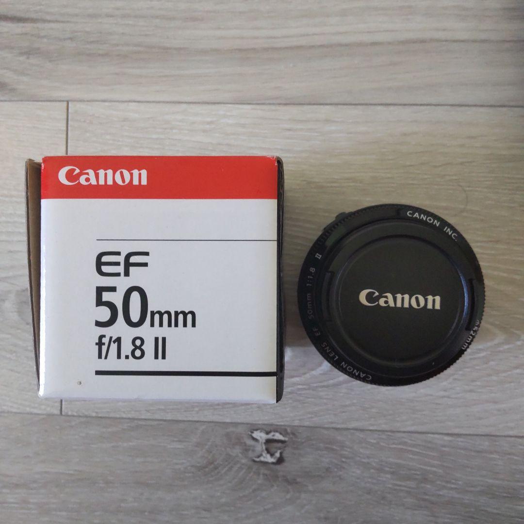 【ほぼ新品】Canon EF 50mm f/1.8 II レンズ