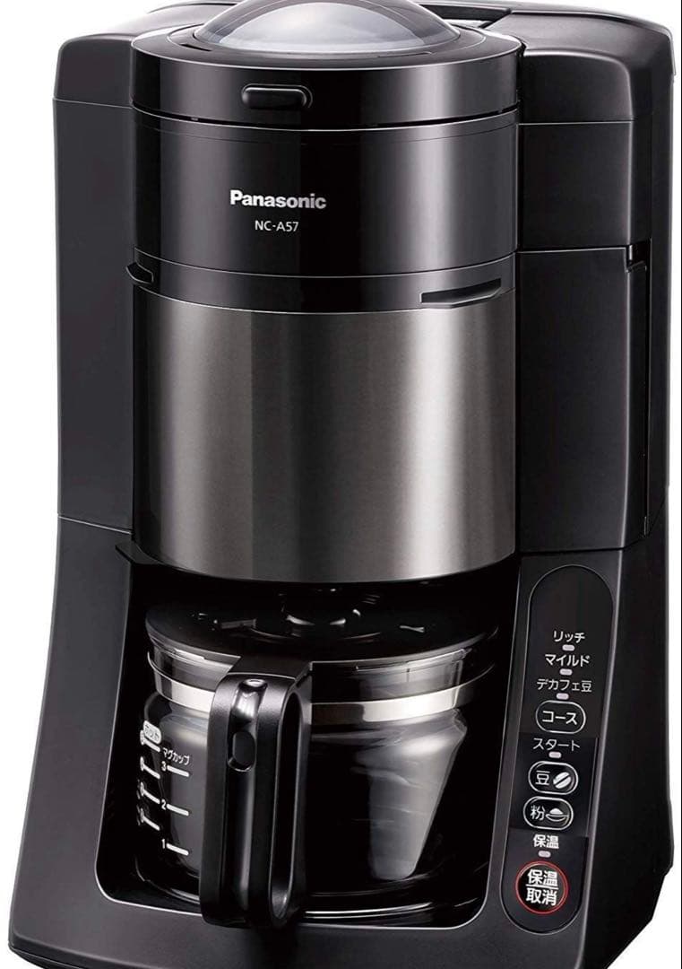 【新品/未使用】Panasonic NC-A57-K コーヒーメーカー