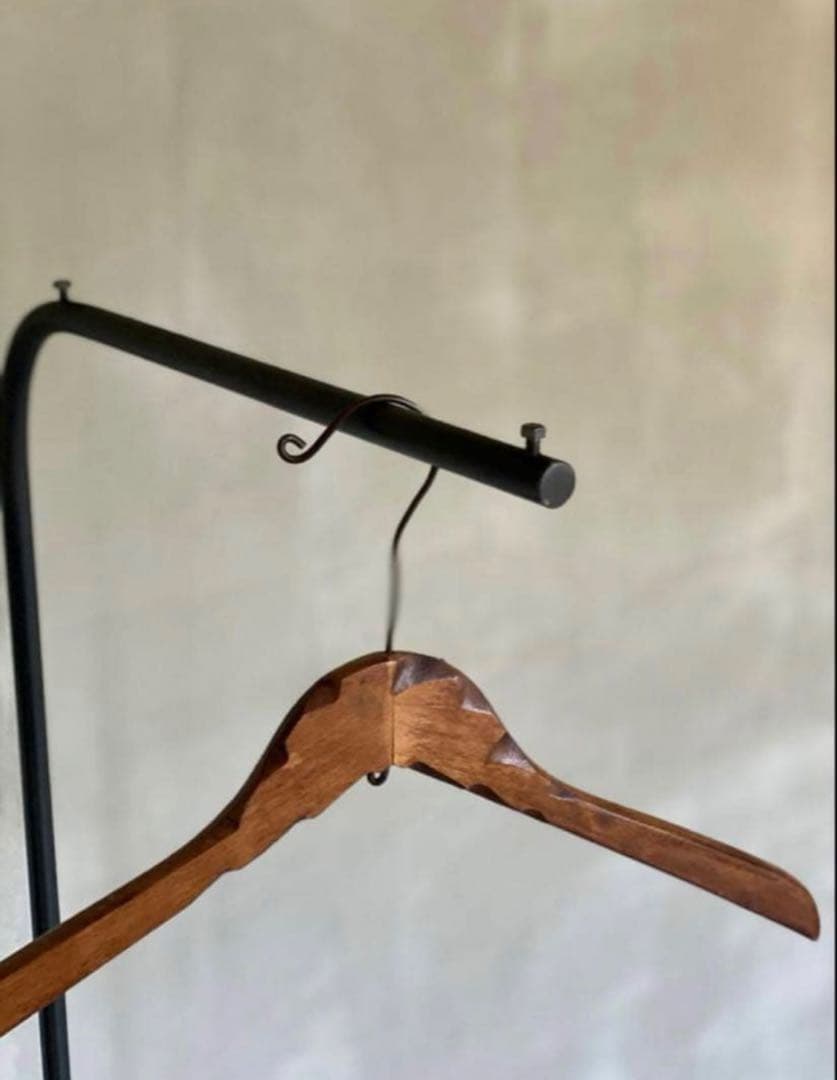 数量限定　特別価格　アイアン　ハンガーラック　インダストリアル　アイアン家具