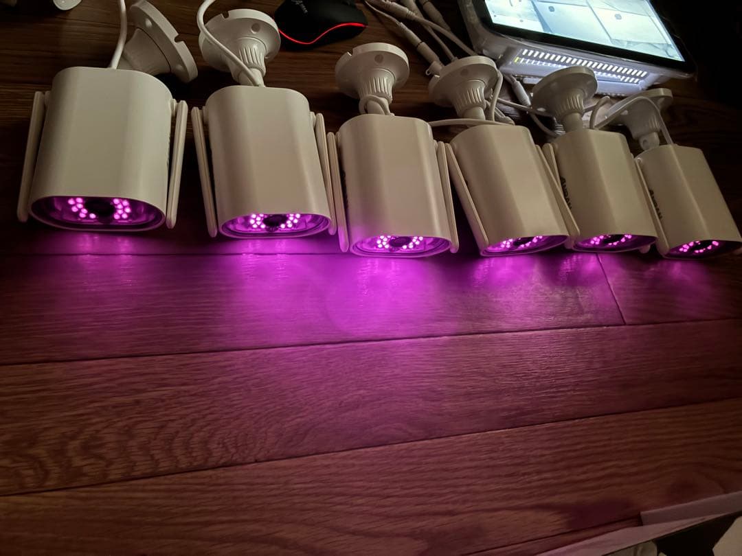 新品ANRAN防犯カメラ無線ダブルアンテナ型8chセットモニター付HDD無し