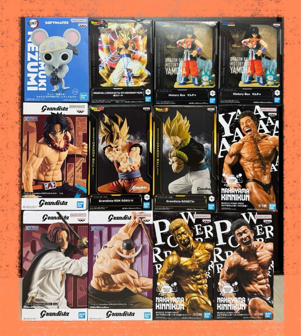 新品 プライズ フィギュア まとめ売り 31個セット☆ドラゴンボール☆ワンピース
