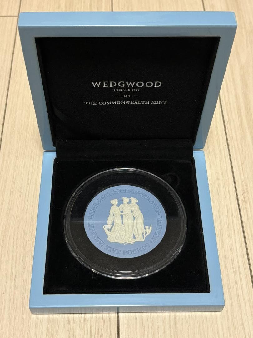 【新品】ウエッジウッド スリーグレイセス　2018トリスタンダクーニャ　陶貨