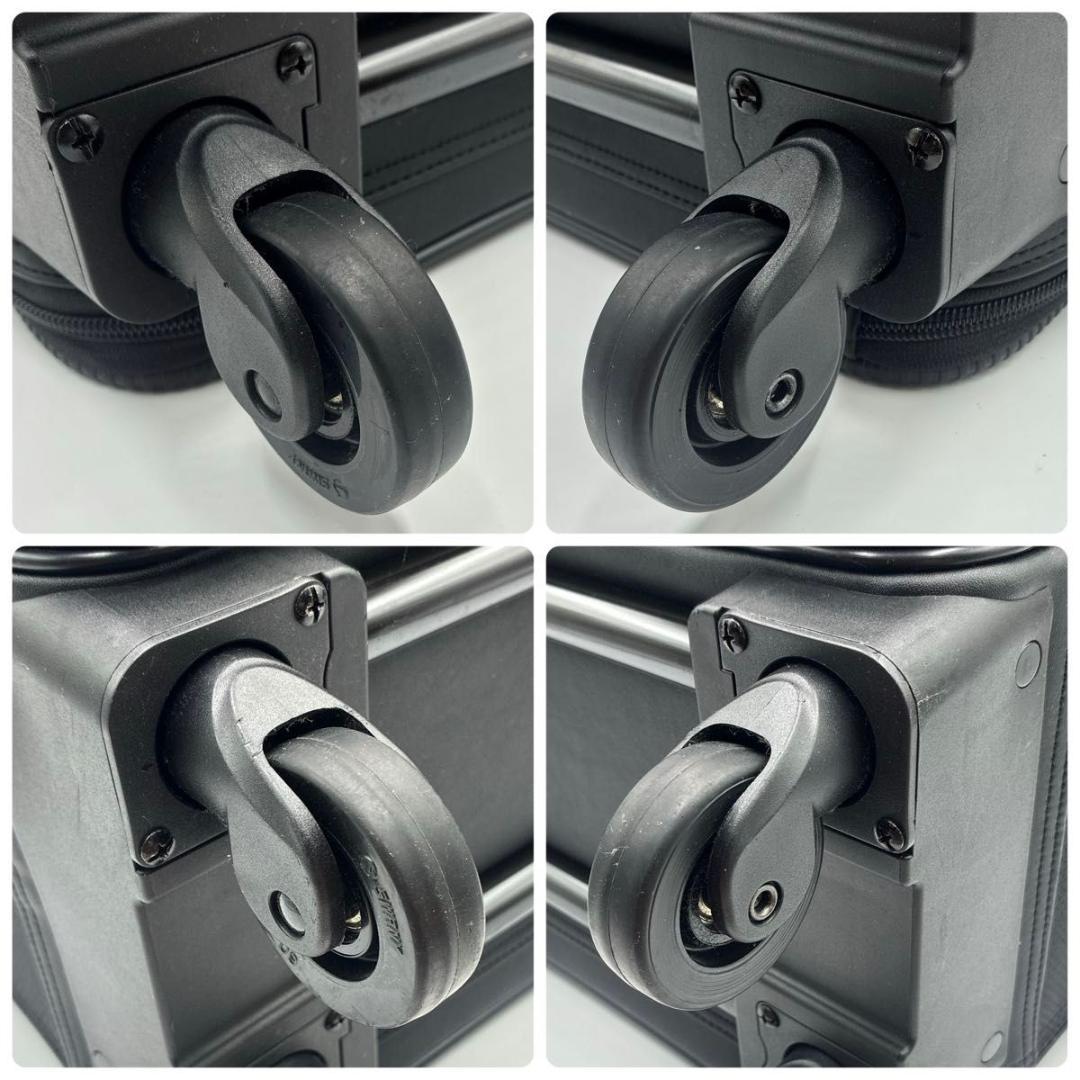 ゆうり　SWANY スワニー キャリーバッグ 四輪 キャンバス ビジネス