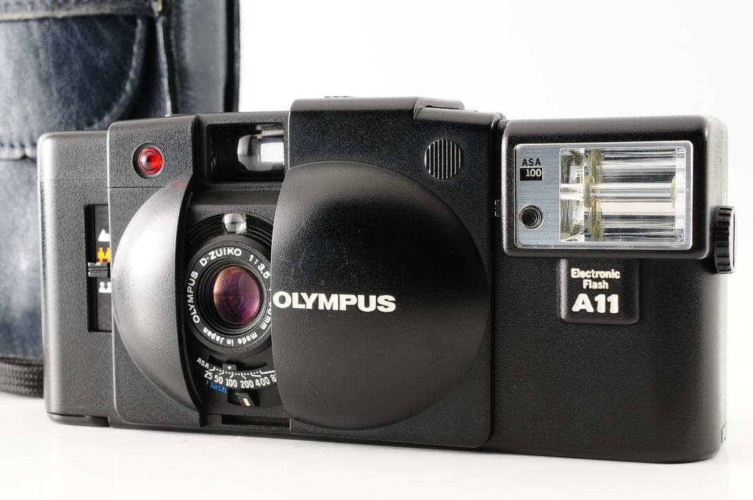 【ケース付き】 オリンパス OLYMPUS XA2 A11 ブラック #294