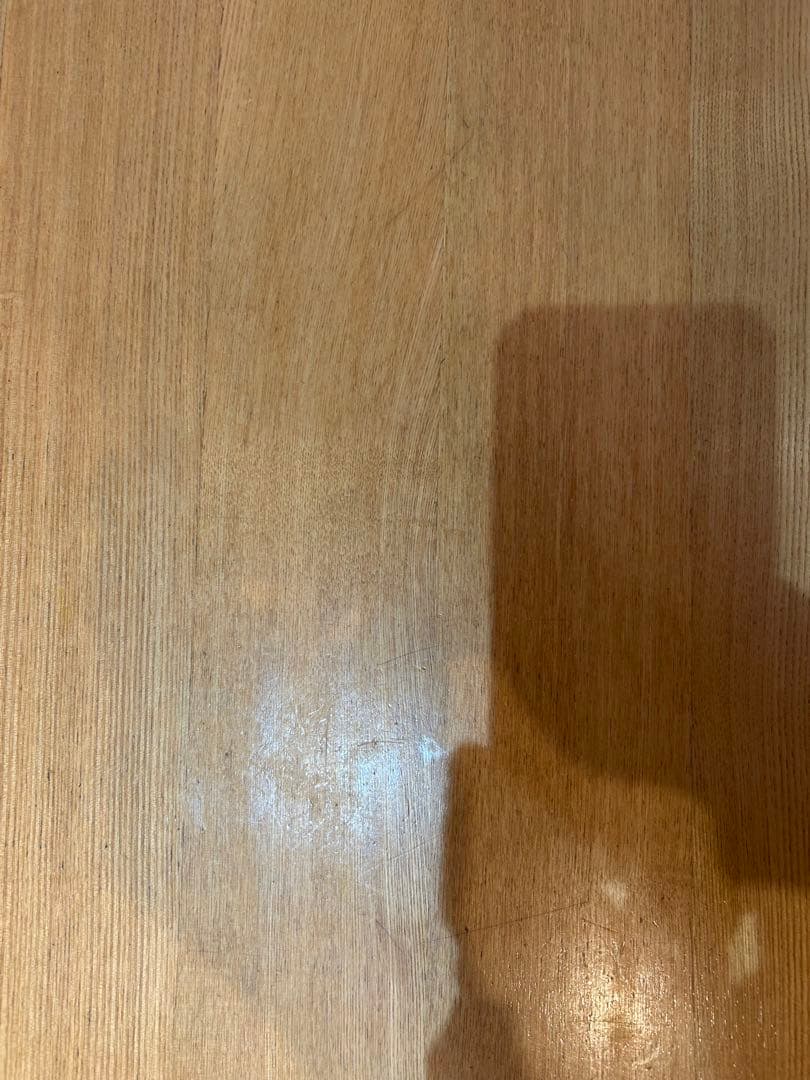 無印良品　希少廃盤　ダイニングテーブル　タモ材