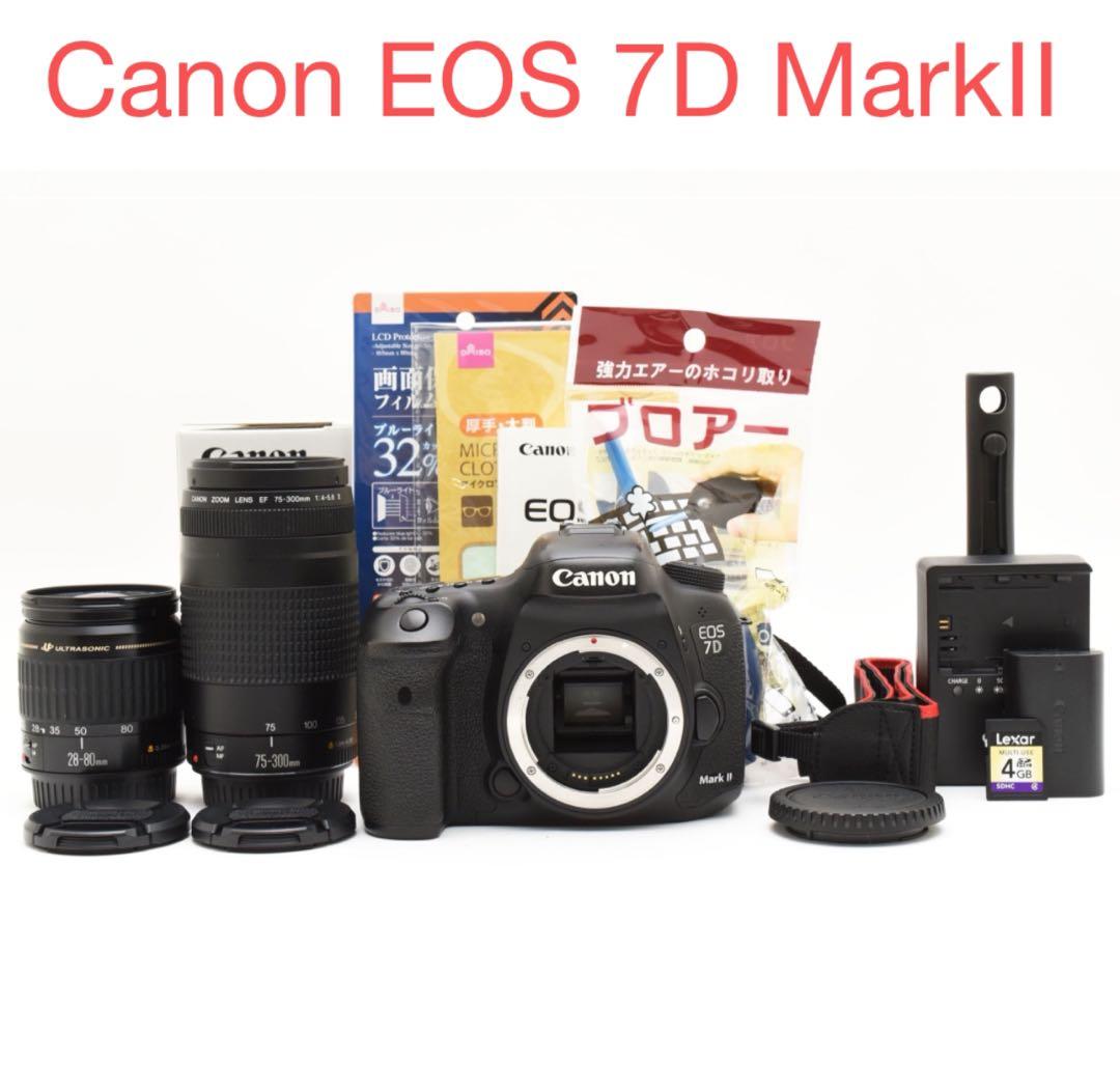 Canon EOS 7D MarkⅡ 標準&望遠ダブルレンズセット
