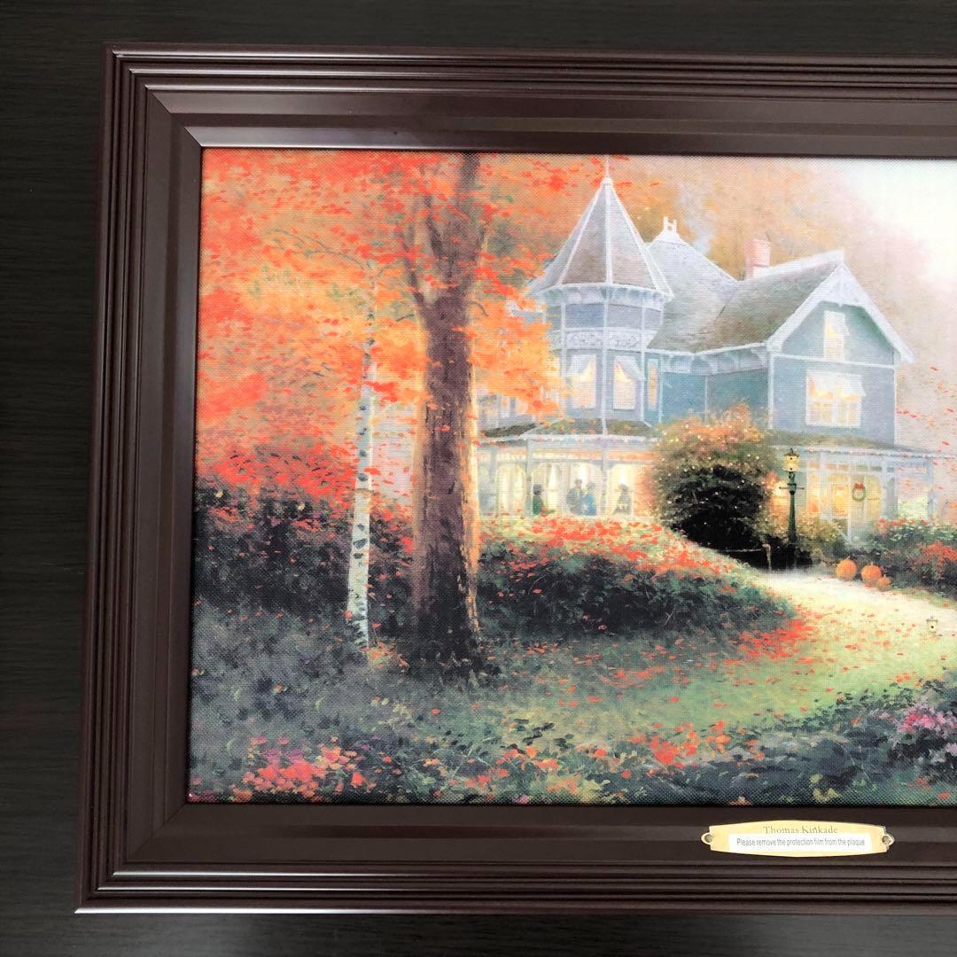 新品 トーマスキンケード 絵画 ライトアップ 光る イルミネーション 海外 秋
