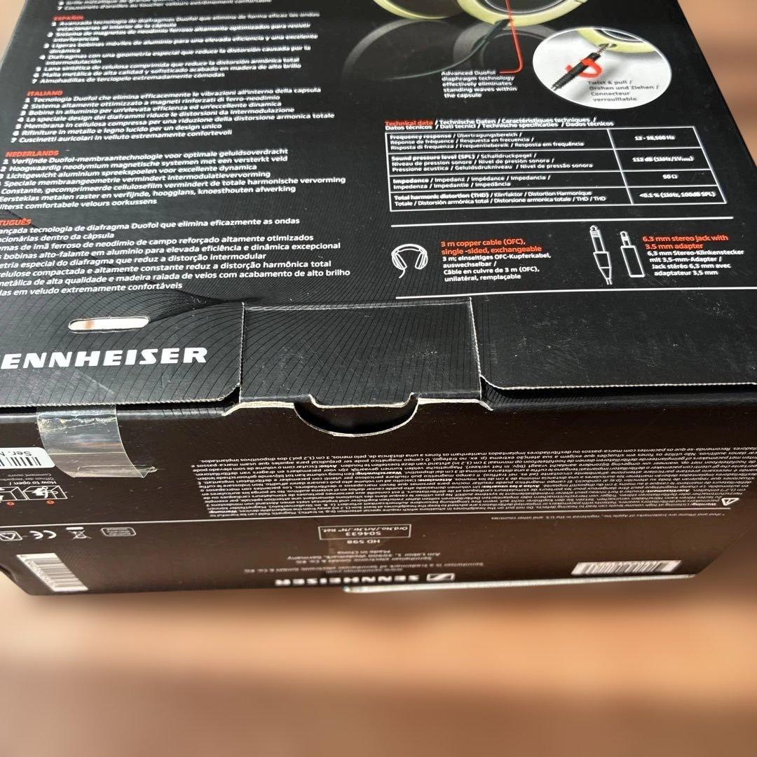 極美品‼️ゼンハイザーHD598