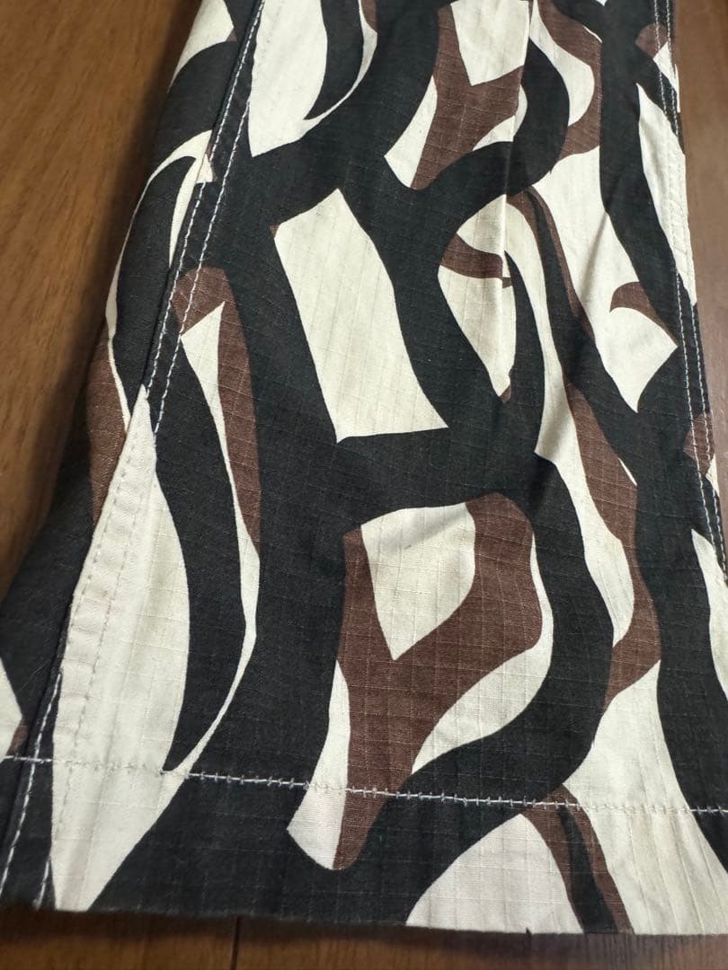 稀少 HOPE MFG.トライバルカモ カーゴパンツ リップストップ 30×33