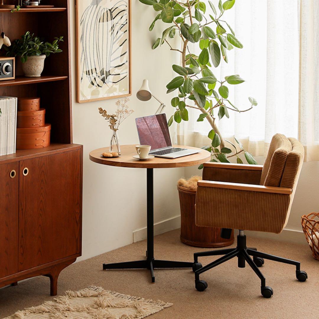 【新品・未開封】Re:CENO円形カフェテーブル（定価84,800円）