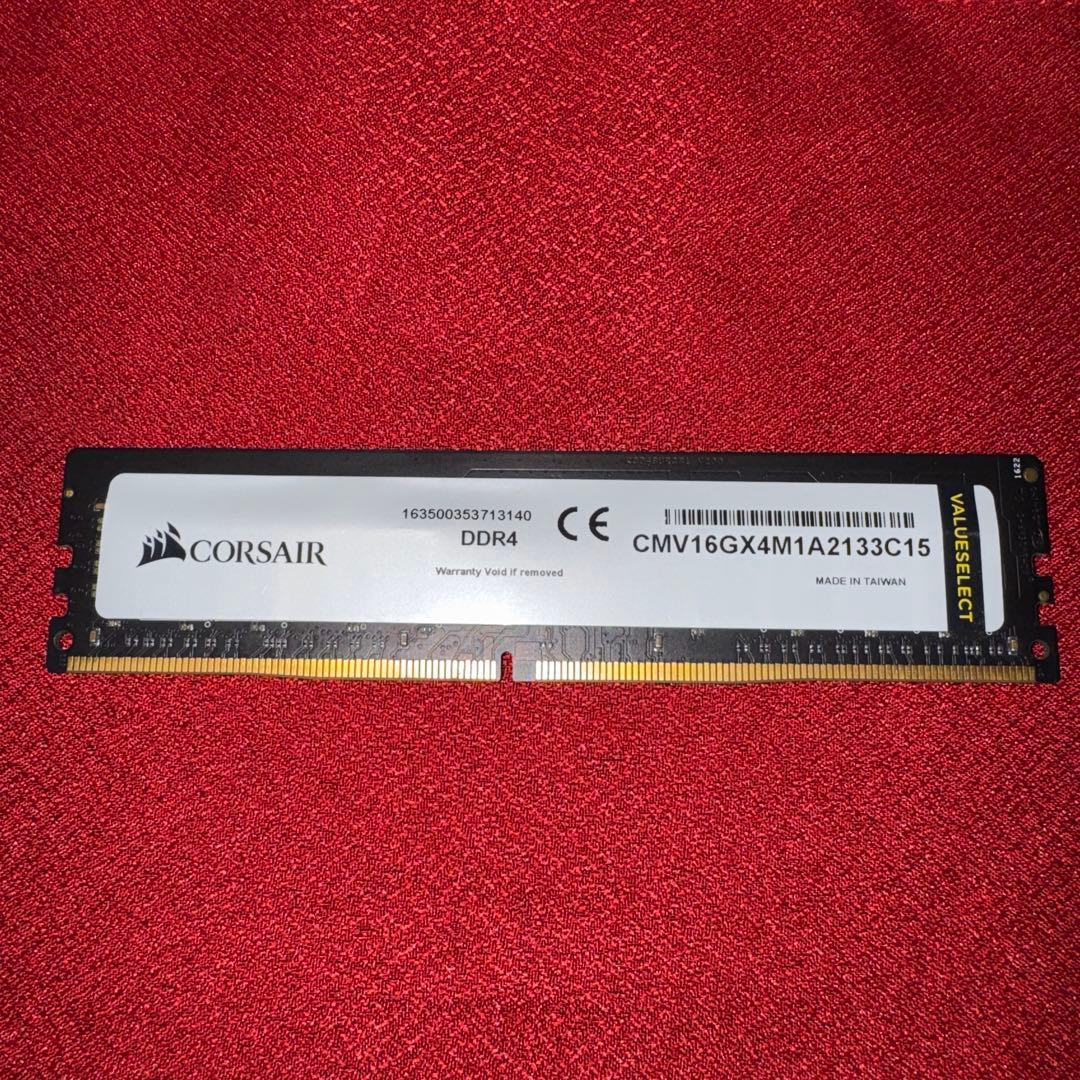 CORSAIR VALUESELECT 16GB DDR4 メモリー