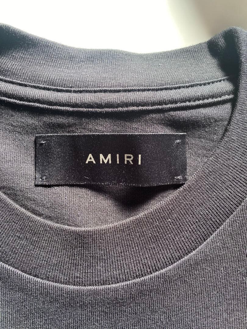 【美品】AMIRI Tシャツ(本物の見分け方付き)