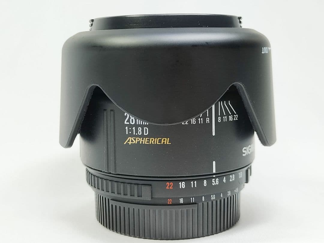 【動確/美品】SIGMA HS WIDE 28mm F1.8Ⅱ ニコンFマウント