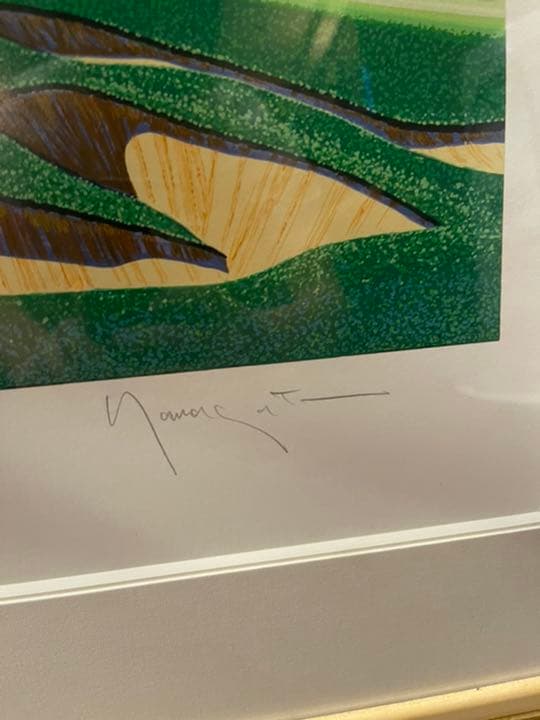 ヒロ・ヤマガタ　直筆サイン入り　ライダーカップ