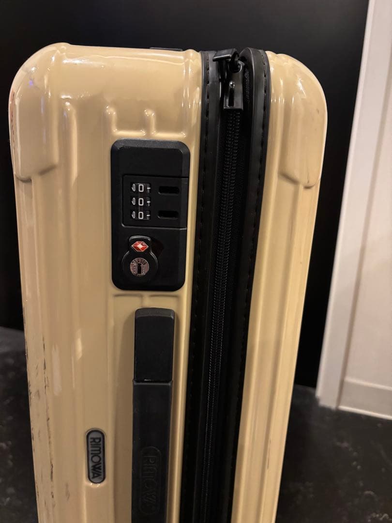 リモワ×ユナイテッドアローズ 2輪 キャリーケース ミルクティー