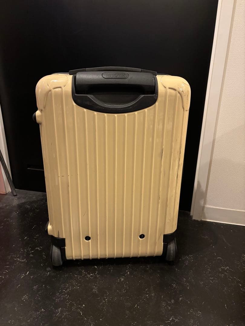 リモワ×ユナイテッドアローズ 2輪 キャリーケース ミルクティー
