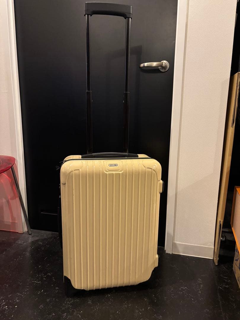 リモワ×ユナイテッドアローズ 2輪 キャリーケース ミルクティー