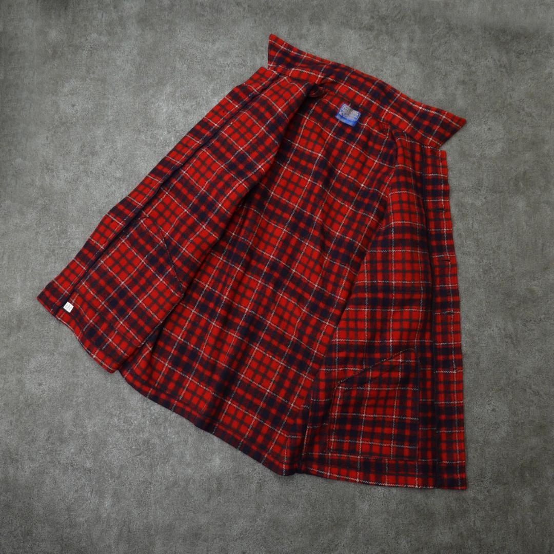 PENDLETON 70s USA製 ウールチェックジャケット TALL