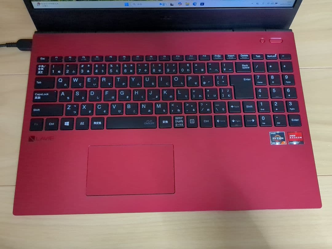 Windowsノート本体 LAVIE N15 N1566AZR Ryzen 7 8GB SSD 512GB