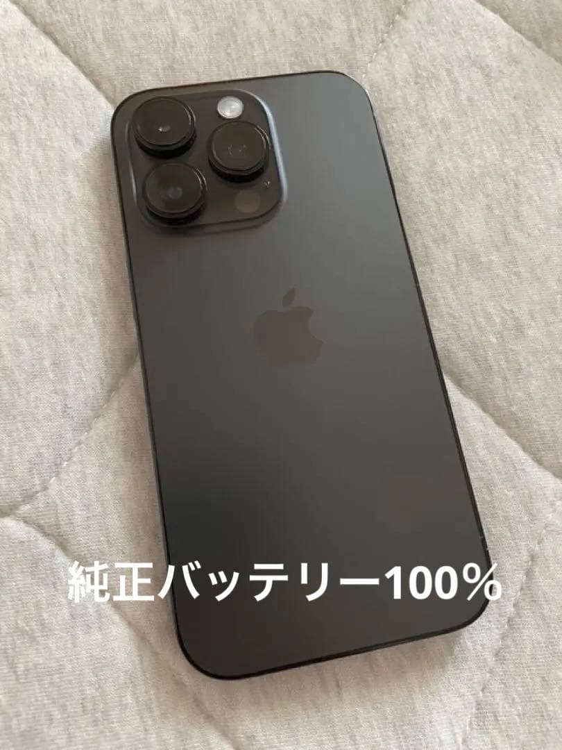 【極美品】iPhone14Pro 256GB スペースブラック SIMフリー