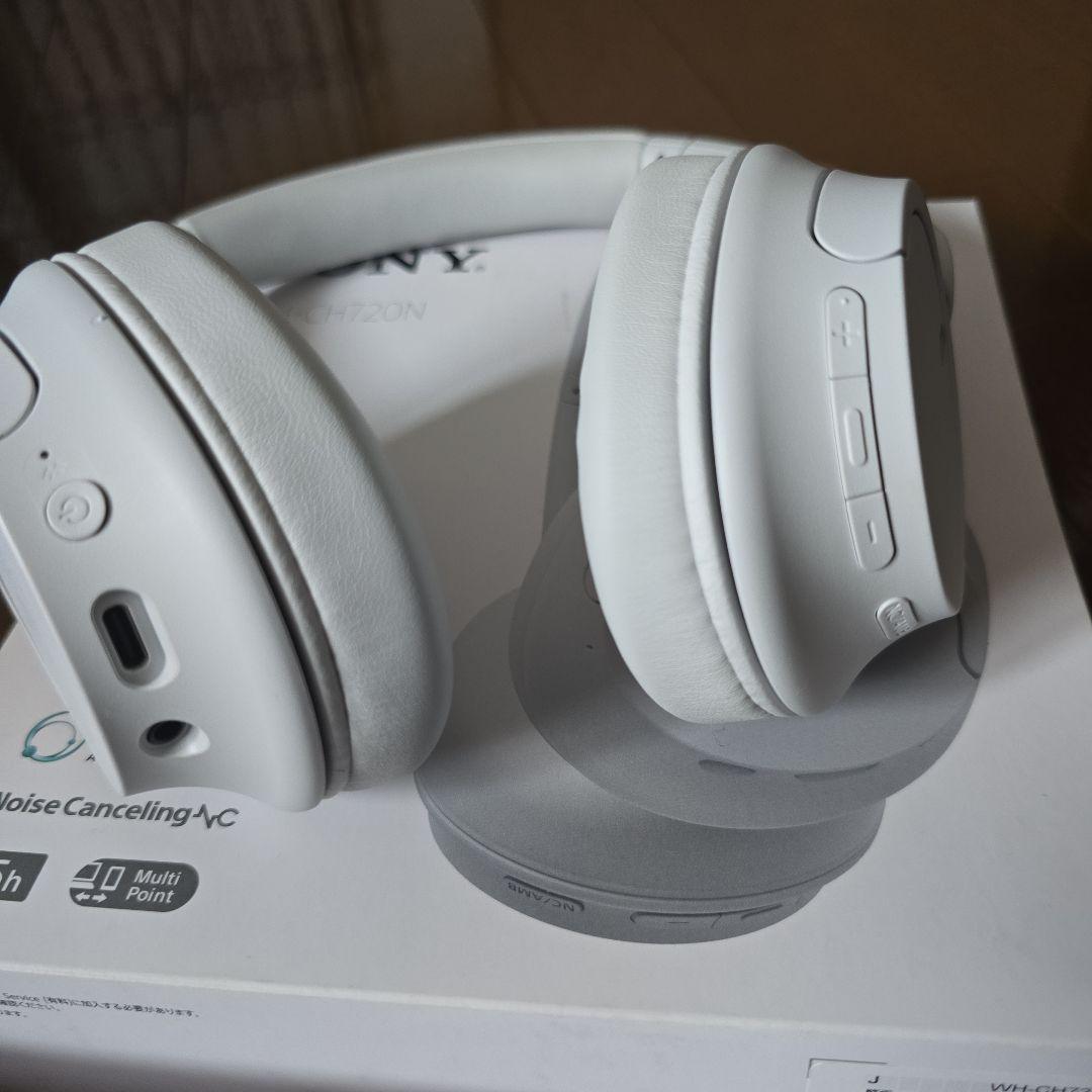 SONY WH-CH720N ワイヤレスヘッドホン ホワイトノイズキャンセリング