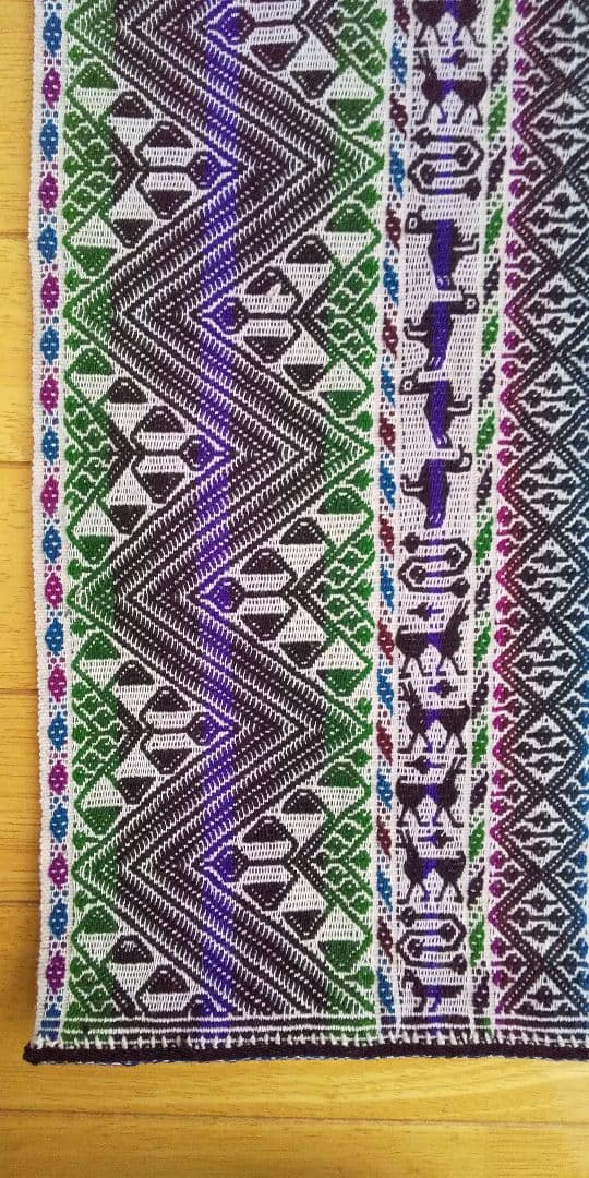 南米 ボリビア 織物 タラブコ織タペストリー