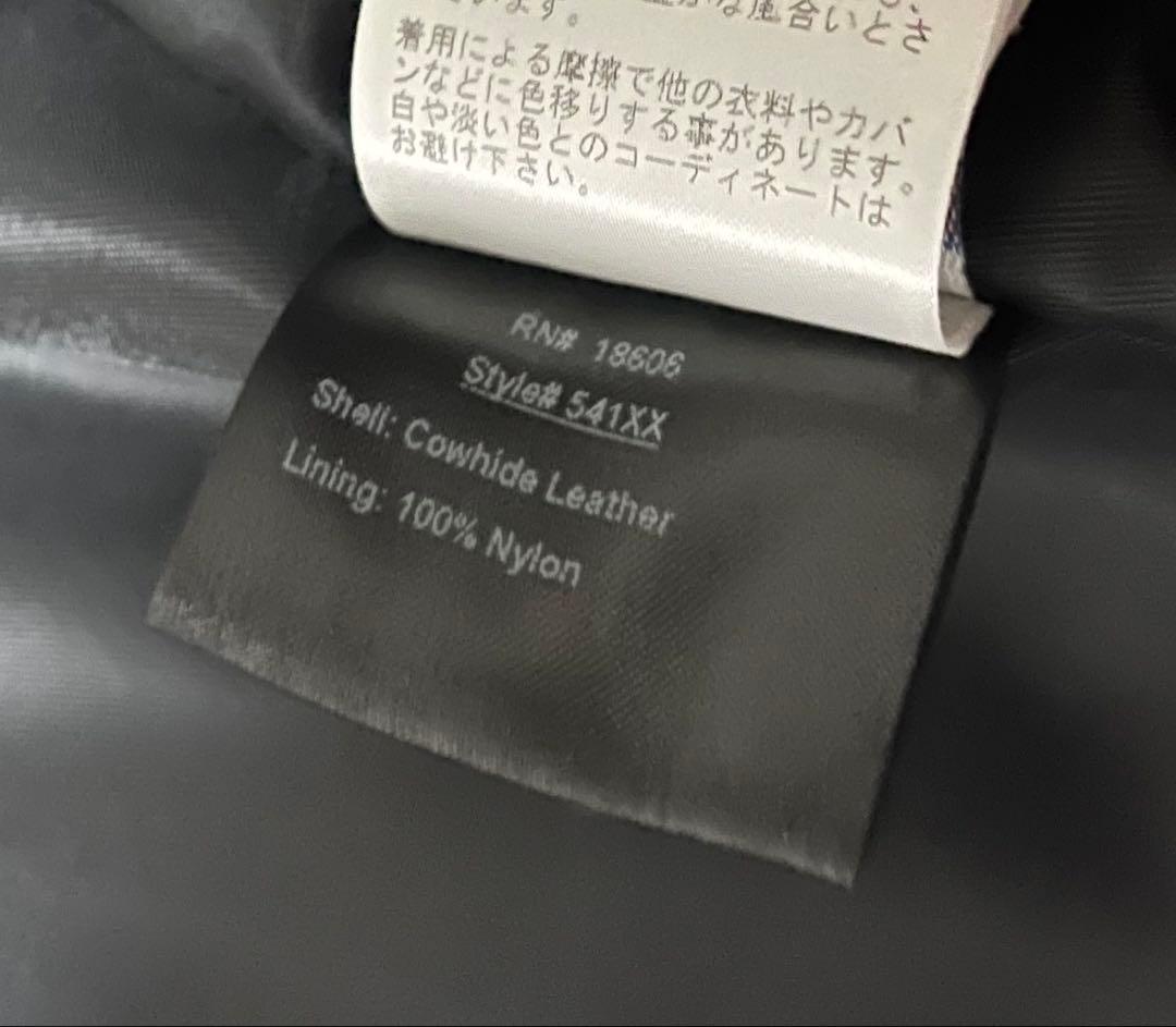 Schott 541xx カフェレーサー　黒　メロン様限定