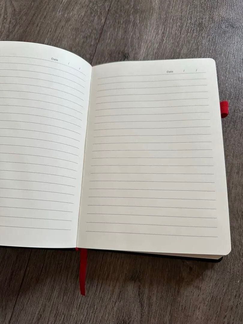 【新品】フェラーリ　レザー製A5ノート