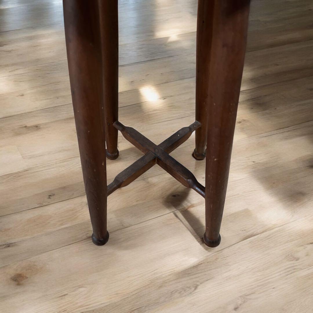 丸椅子 ヴィンテージ 脚元丸 昭和 レトロ