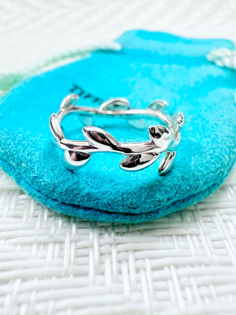 ティファニー リング オリーブ リーフ 925 11.5号 指輪　新品仕上げ済み