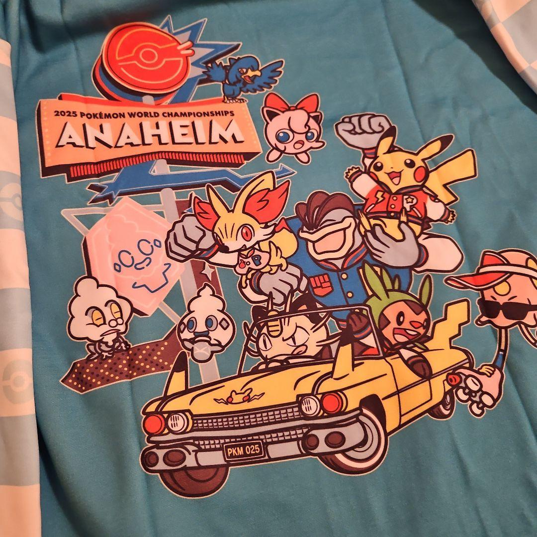 3XL WCS フーディ パーカー 2025 ポケモン アナハイム