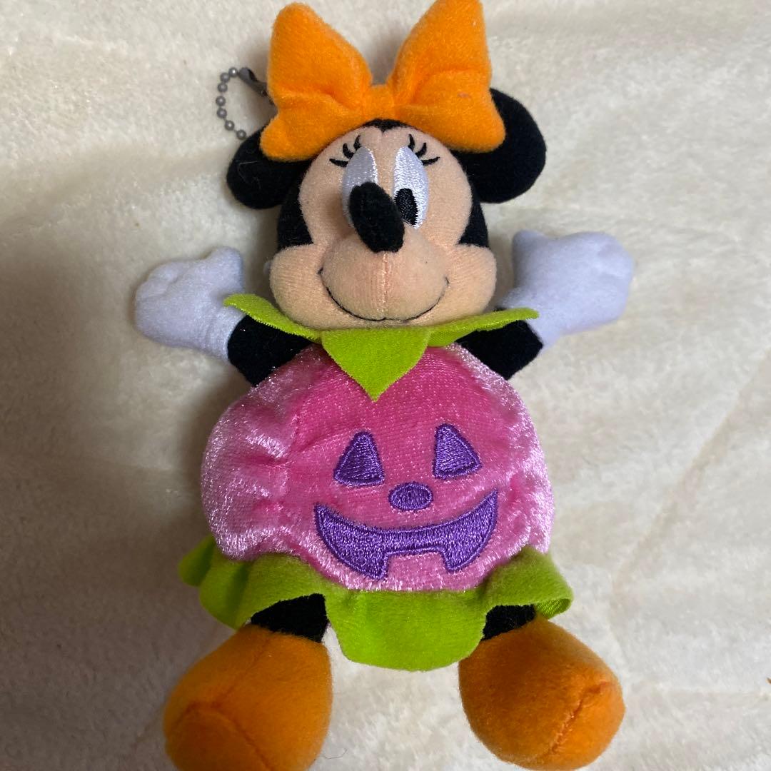 おひとつ〜OK ミニー ぬいぐるみバッジ