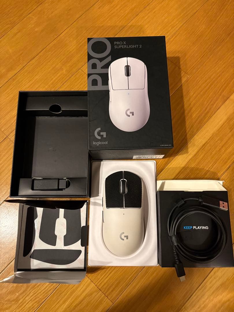 Logicool PRO X SUPERLIGHT 2 ホワイト 本体