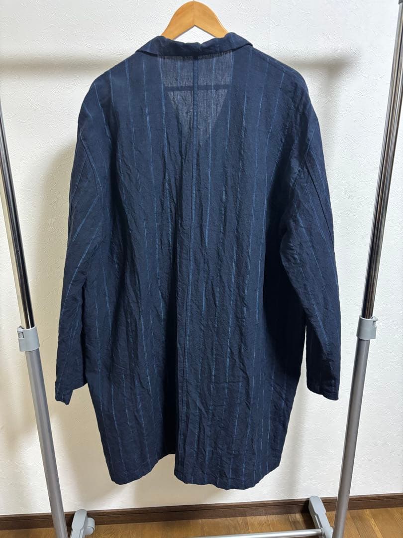 合馬公式アカウント bergfabel バーグファベル　ストライプコート