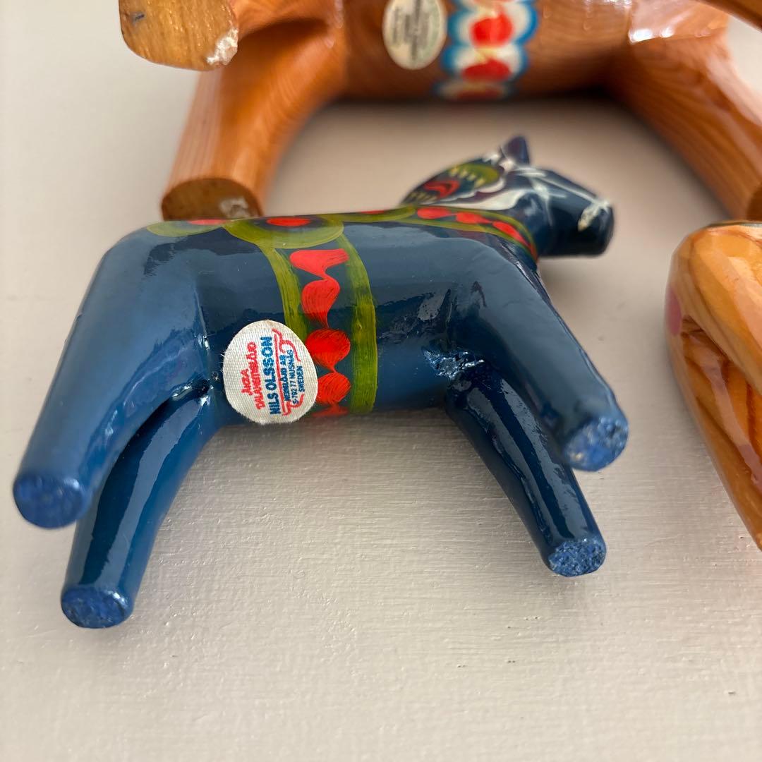 Nils Olsson ダーラナホース　ダーラヘスト 親子３つセットで