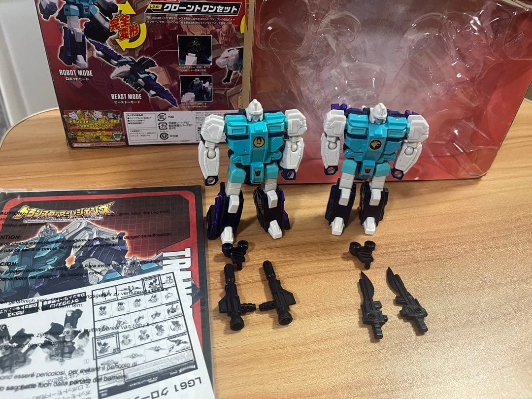 トランスフォーマー　クローントロン　クローンボット　アップグレードキット