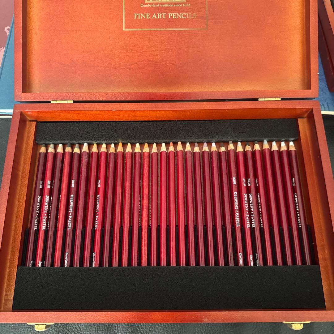 未使用 DERWENT ダーウェント パステルペンシル90色 色鉛筆＋スケッチ