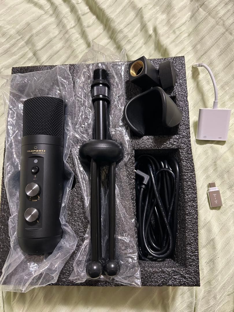 Marantz MPM-4000U ポッドキャストマイク