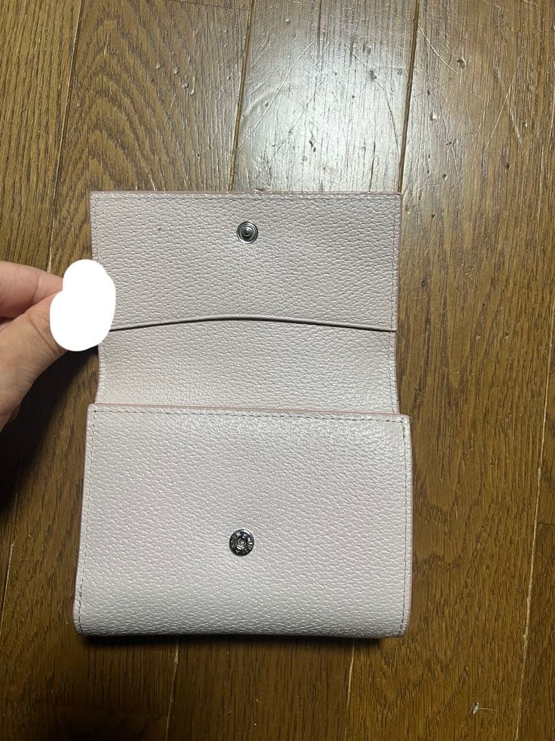 ヴィヴィアンウエストウッド 三つ折り財布 レザー ピンク