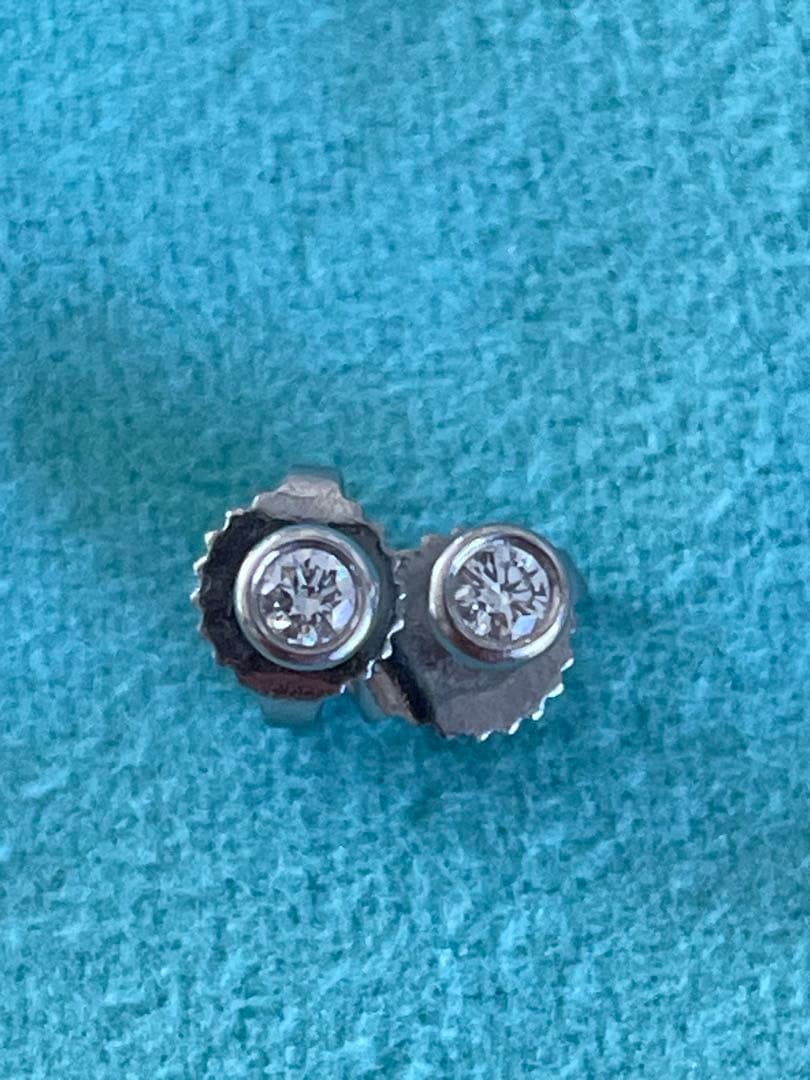 m*e様 Tiffany & Co.バイザヤードダイヤモンドピアス ティファニー