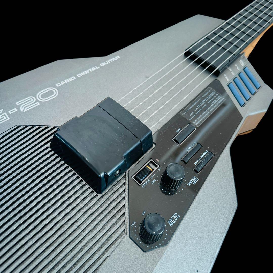 CASIO カシオ　DG-20 デジタル電子ギター　シルバー