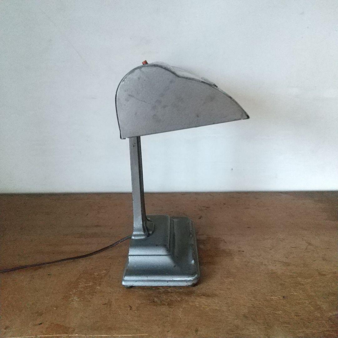 USA ヴィンテージ アールデコ ミッドセンチュリー バンカーズランプ