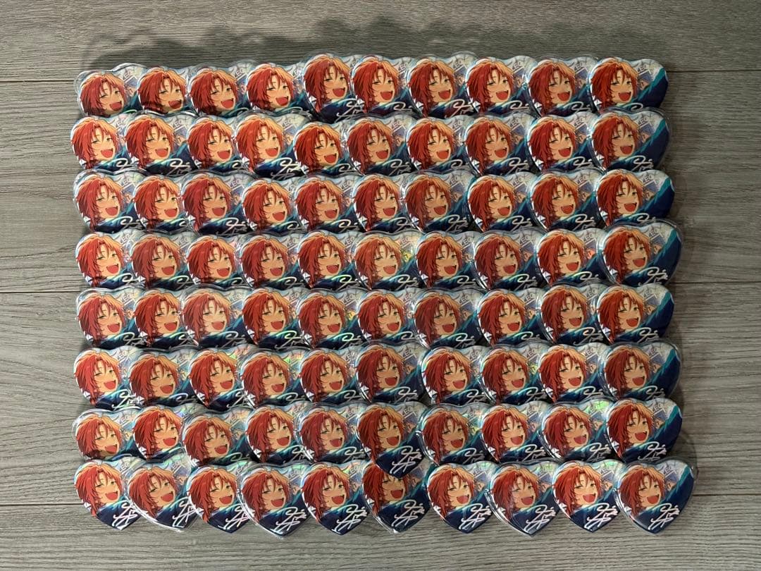 あんスタ 中国 願望缶バッジ 月永レオ