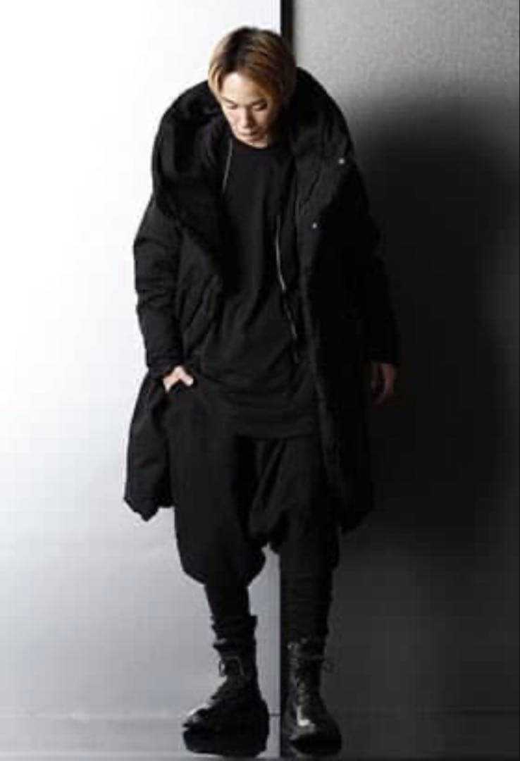 JULIUS ユリウス レギンス付きレイヤード サルエルパンツ