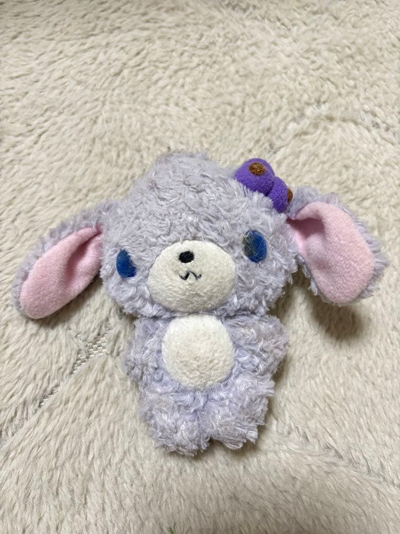 【レア当時物】シュガーバニーズ　ブルーベリーうさ　マスコット　サンリオ