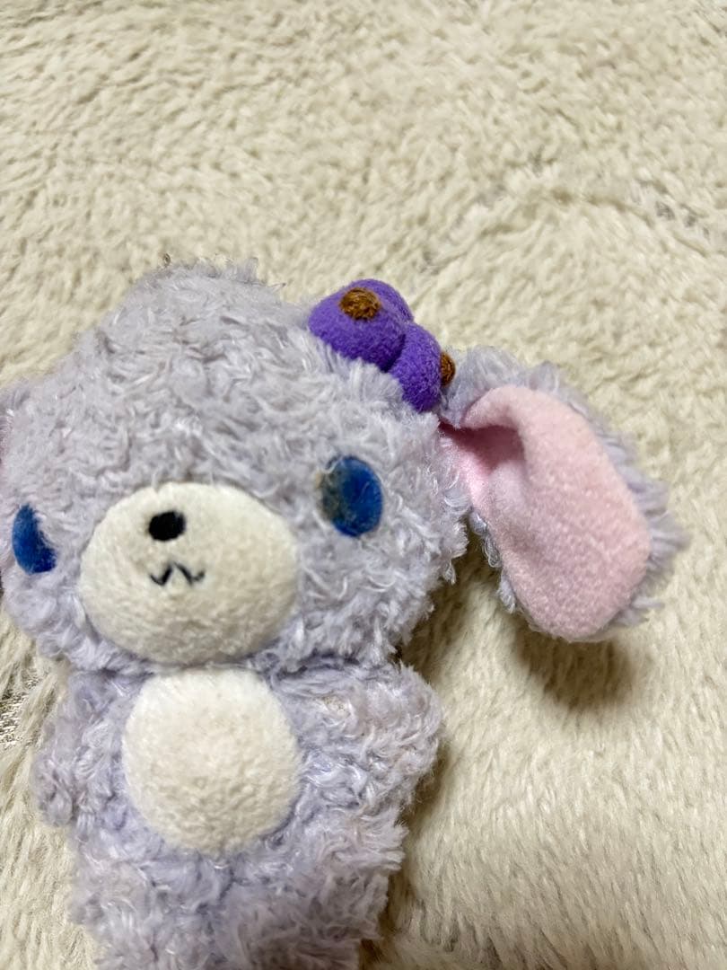 【レア当時物】シュガーバニーズ　ブルーベリーうさ　マスコット　サンリオ