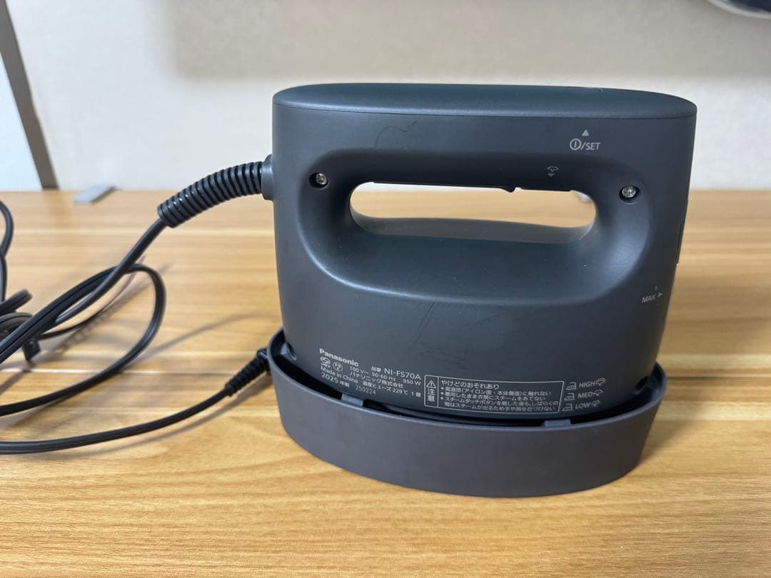 衣類ケア家電 Panasonic NI-FS70A