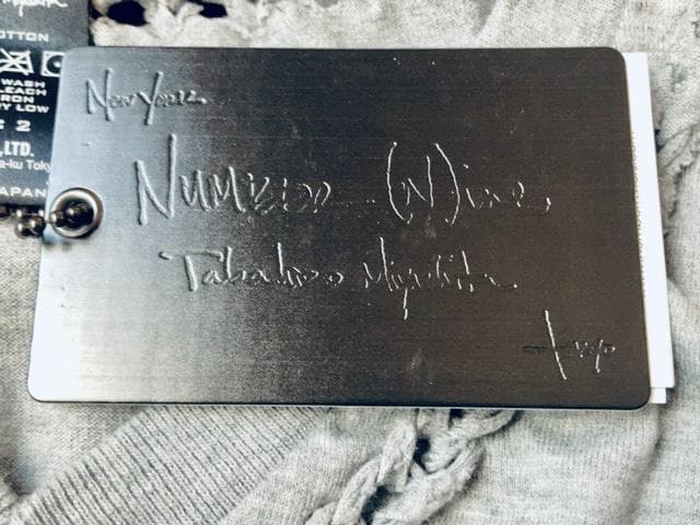 NUMBER (N)INE ナンバーナイン 編み込み Tシャツ 2 宮下貴裕