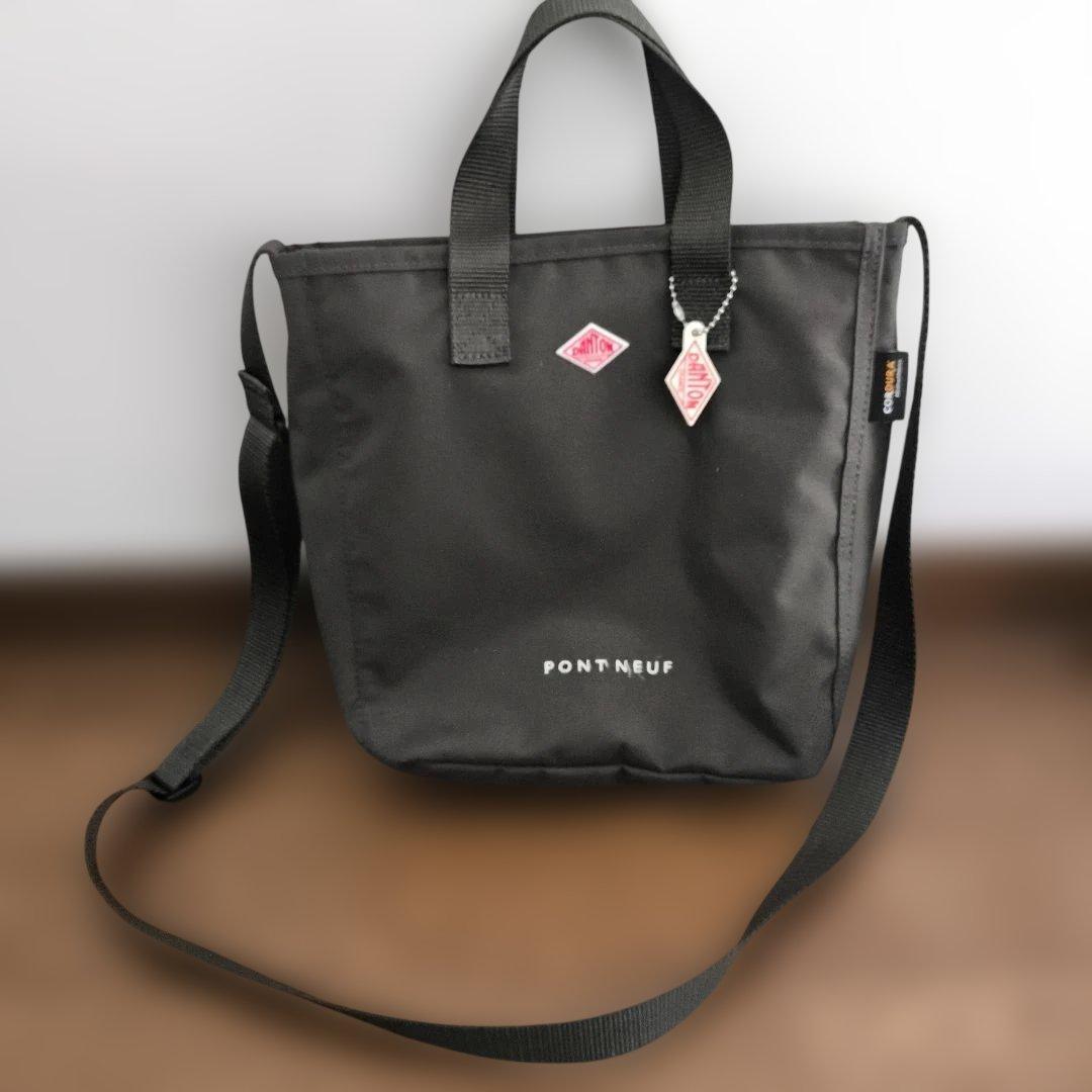 DANTONダントン ポンヌフコーデュラキャンバス2wayバッグ