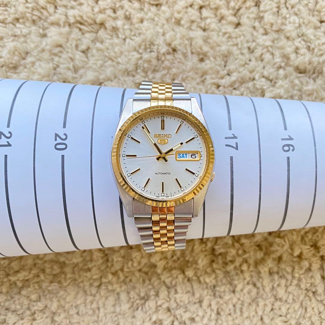 SEIKO 5 自動巻き 7s26-0500セイコーファイ。